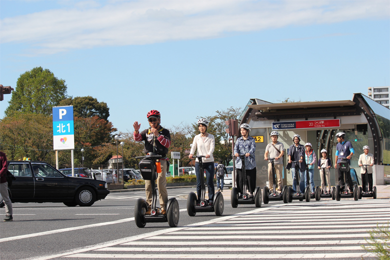 つくばで大人気のシティツアー サイエンスシティ巡りは近未来の乗り物で おいでよtx みんなでつくる いいことつながる つくばエクスプレス沿線ポータル